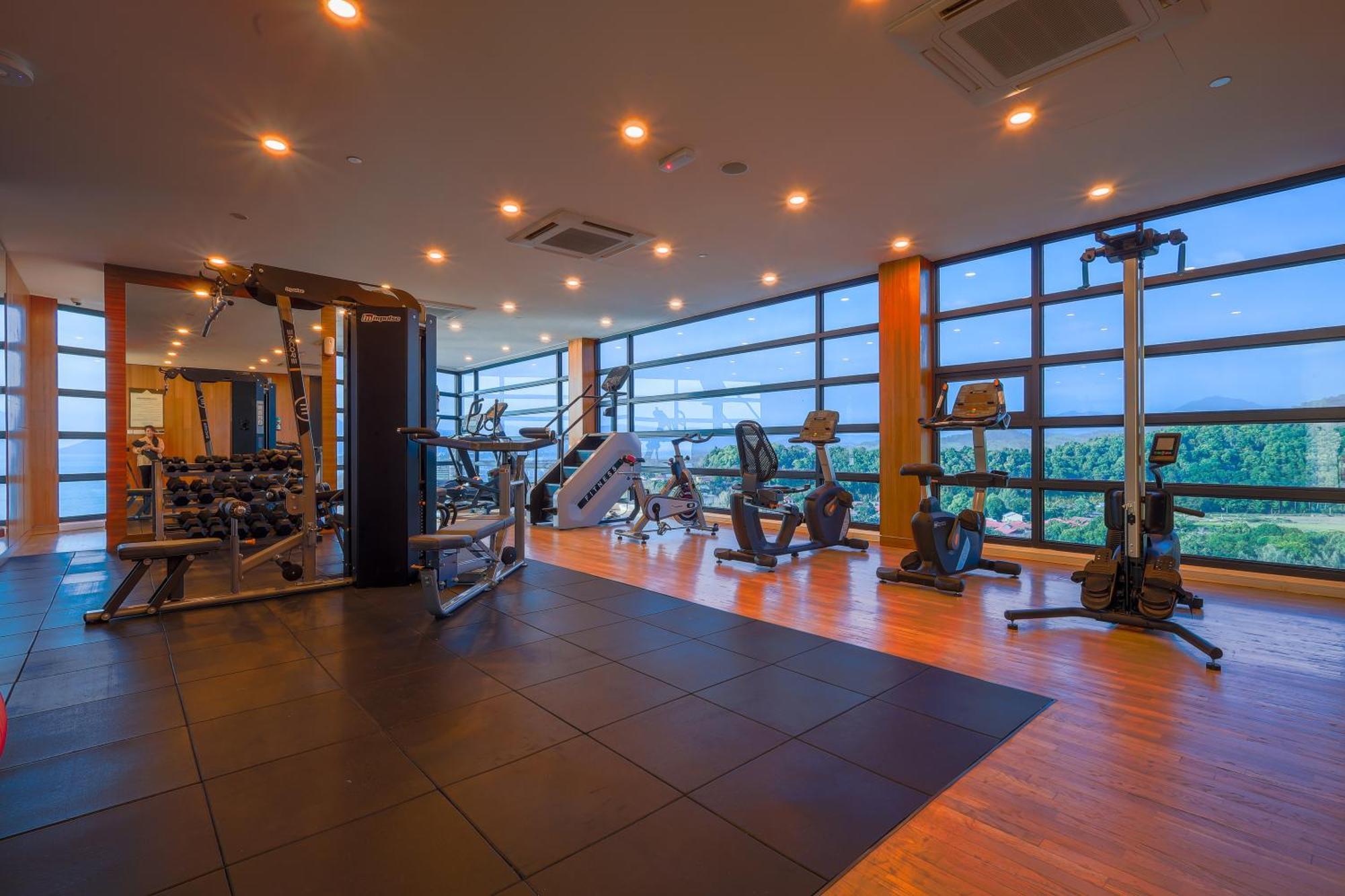 The Riyaz Lavanya Langkawi Pantai Cenang  Luaran gambar The gym at the hotel