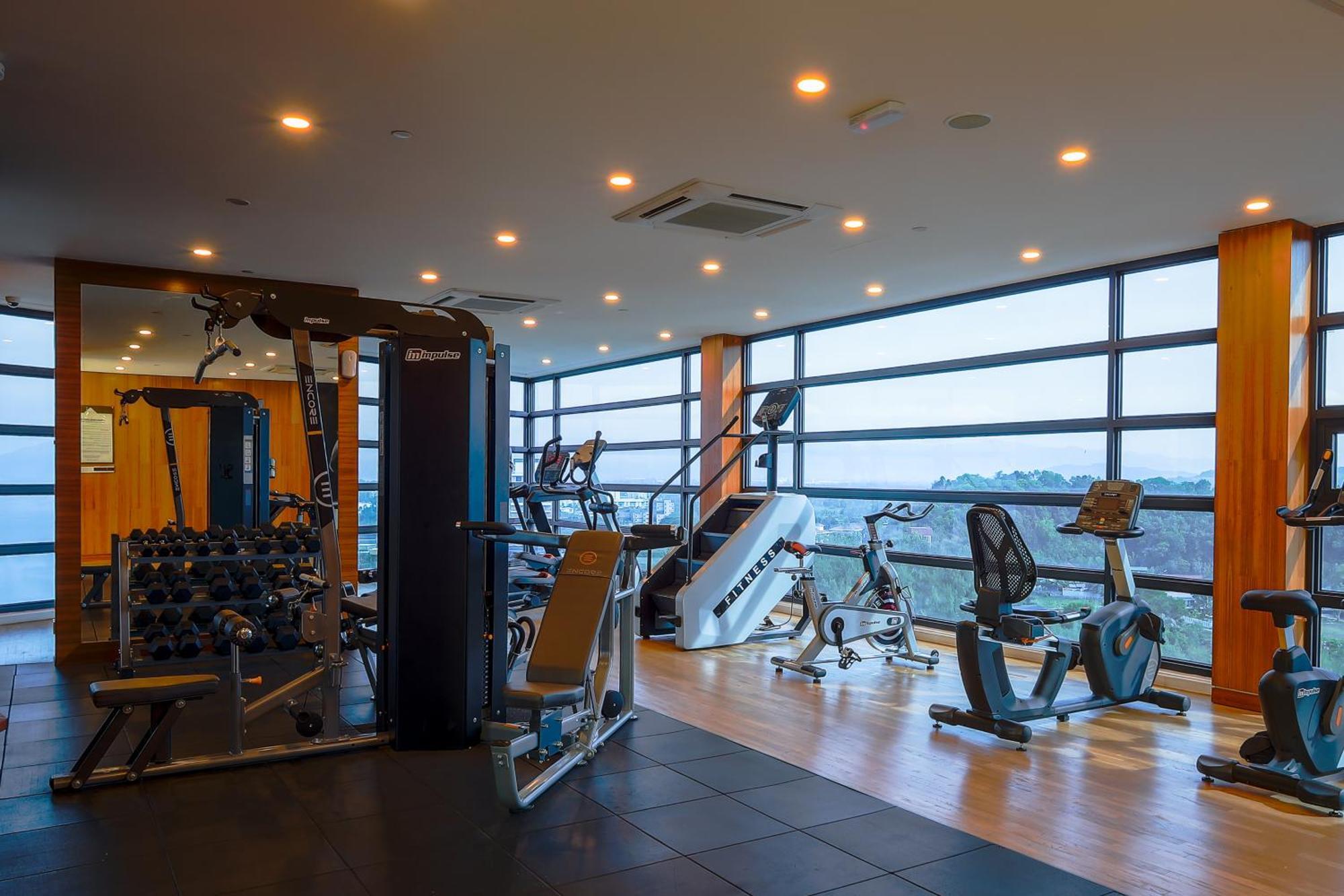 The Riyaz Lavanya Langkawi Pantai Cenang  Luaran gambar The gym at the hotel